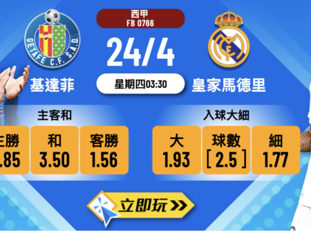 皇家馬德里 vs 基達菲——五大波膽投注建議與深度分析