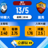 阿特蘭大 vs 羅馬：5大波膽推薦與賠率分析指南