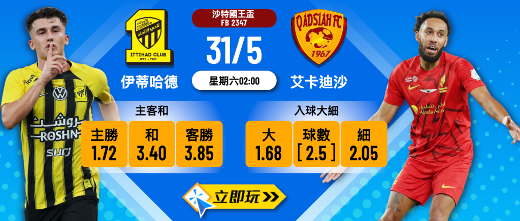 伊蒂哈德 vs 艾卡迪沙
