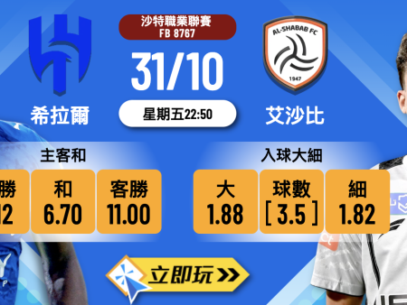 希拉爾 vs 艾沙比 深度前瞻:主隊強勢衝擊4連勝
