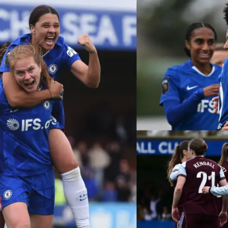 2026英超女足賽事預測與分析：切爾西女足 4-3 險勝阿斯頓維拉，實發體育帶您回顧史詩級進球大戰